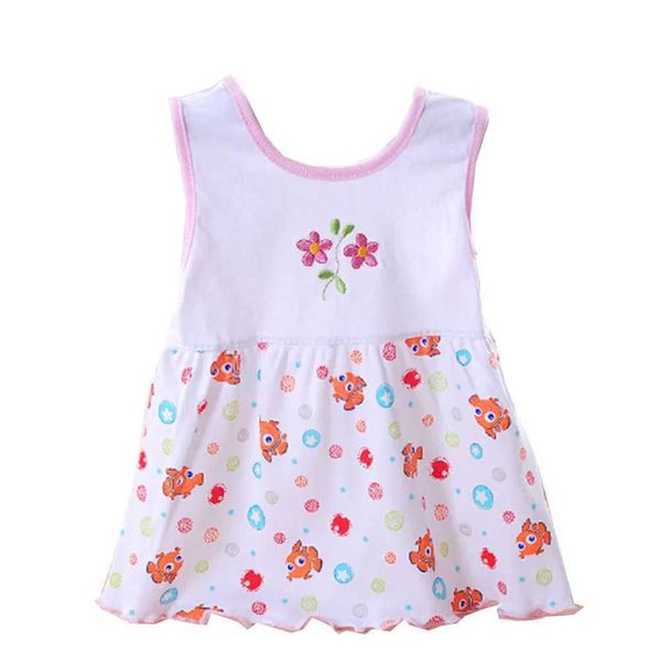 Abiti da ragazza Cute Summer Girl Dress Style Dress Abito per bambini Caldo Abbigliamento per bambini Summer Flower Style Dressl240508