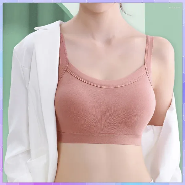 Tanks da donna Tops cerebbe sexy reggiseno di cotone reggiseno sportivo senza soluzione di continuità