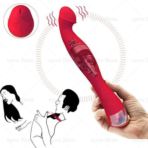 Altri oggetti di bellezza della salute per adulti DILDO G Spot Vibratore Magic Wand S per donne uomini BDSM clitoride anale prostata massaggiatore di castità erotica shop sex shop y240503