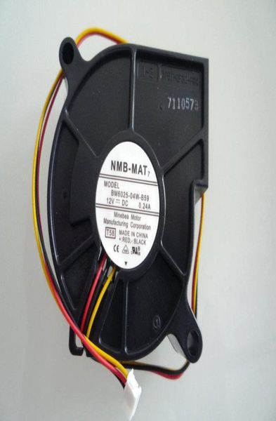 Yeni Orijinal NMB BM602504WB59 6025 12V 024A Türbin Santrifüj Fan Blower Fan3416062