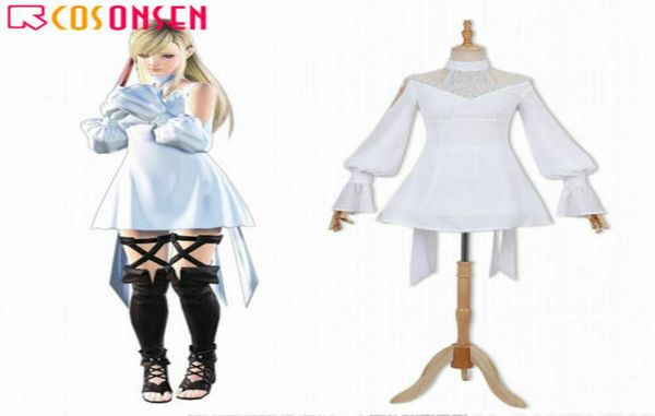 Final Fantasy XIV FF14 Ryne Cosplay Minfilia Costume FFXV Ryne Dress Full Suit 4676942