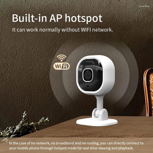 Smart WiFi Camera A3 4K 1080p telecamere wireless HD per la visione notturna di rilevamento della sicurezza per esterni