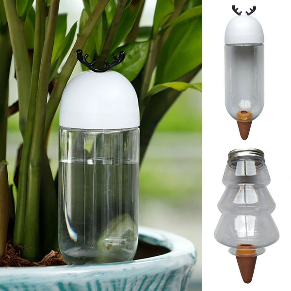 Kit strumenti di irrigazione automatica Sistema di irrigazione a goccia interno Elk Christmas Floded Plant Plant Acquer per piantare il giardinaggio