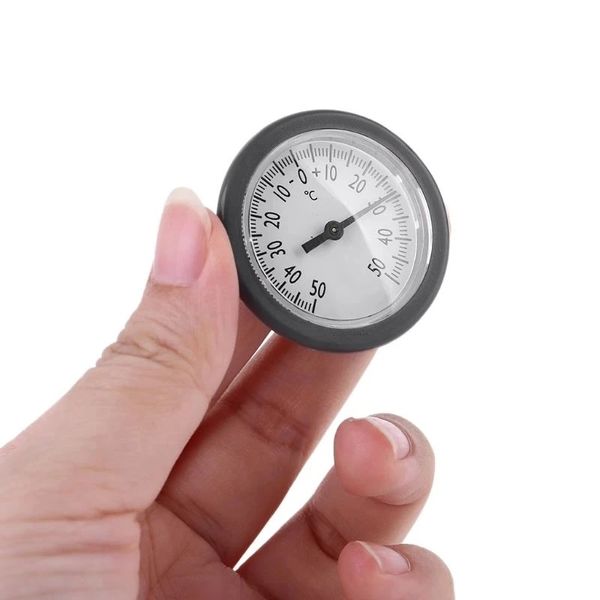 38 mm eingebettete Mini -Thermometer -Fischereilager Gepäckbeutel Temperaturmessmessmess