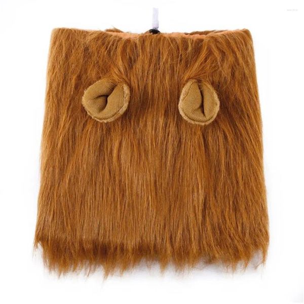 Abbigliamento per cani animali domestici Costume leone parrucche criniere per capelli per la festa della festa per abiti da vestito per abiti per abiti per la festa