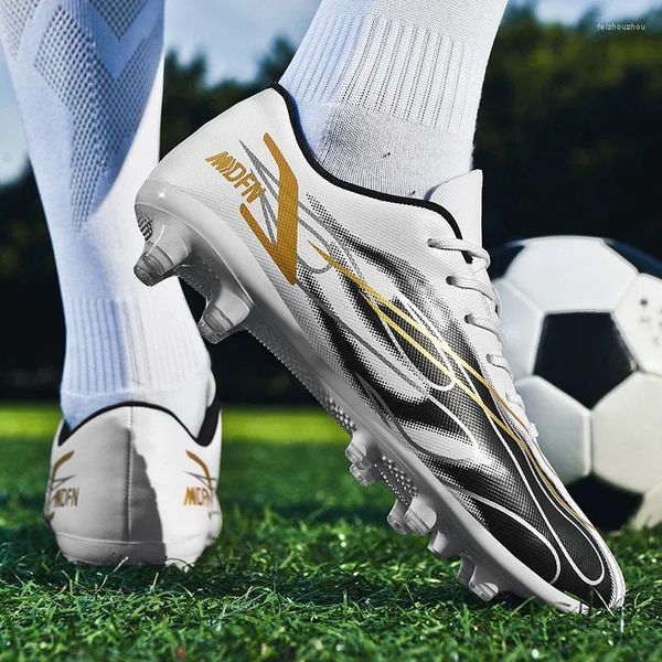 American Football Shoes Outdoor Adult Spike Boots Ultralight Classic Style Kids Sneakers Use Soccer de Futebol Adolescente Compacente e Compacente Resistente