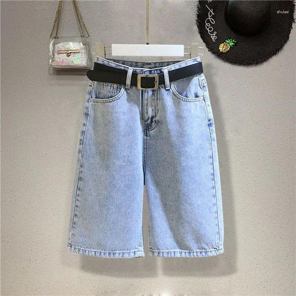 Frauen Jeans Frau Radfahren Denim Shorts Female Mode Quasten enge Fünf-Punkte-Damen Sommer dünne kurze Hosen G107