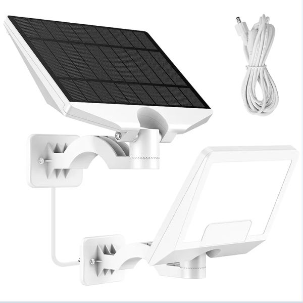 Luz de divisão solar e giratória de múltiplos ângulos de ângulo múltiplo 5 anos Garantia Mono Panel Mono Wall Light Dust to Dawn 11 LL