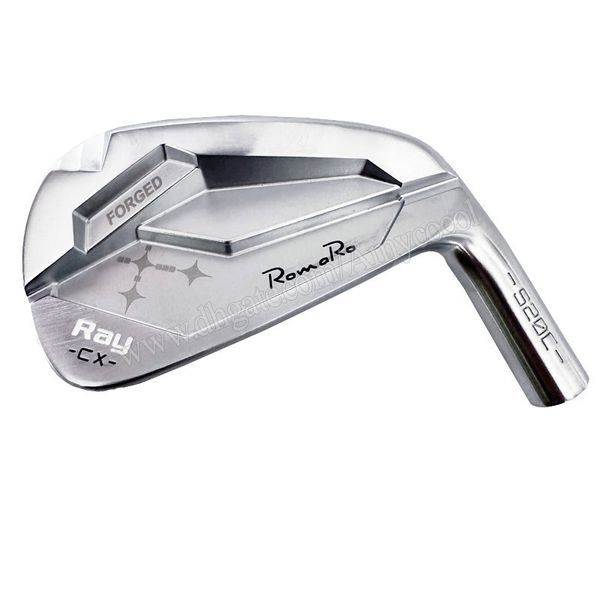 Серебряные гольф-клубы глава Romaro Ray CX 520C Golf Irons 4-9 P Черные кованые утюрты набор бесплатная доставка без вала