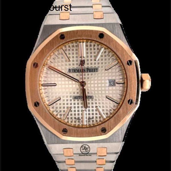 Audemar Pigue Watch Royal Oak APF Factory 15400SR.OO.1220SR.01 Dual Color 18k Roségold Stahl