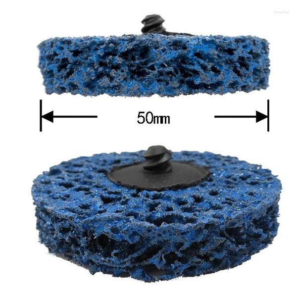 Borse di stoccaggio da 25 pacco da 2 pollici da 50 mm Cambia rapida e facile dischi puliti a strisce -Rimove Strisce di ruggine verniciatura Pulisci saldature