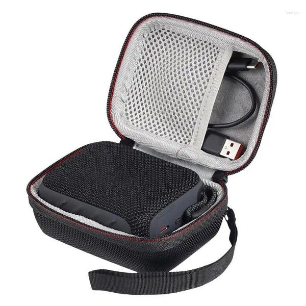 Borse da stoccaggio Custodia per altoparlanti da viaggio Waterproof Carrying Borse Organizzatore contenitore con cerniera ammortizzante