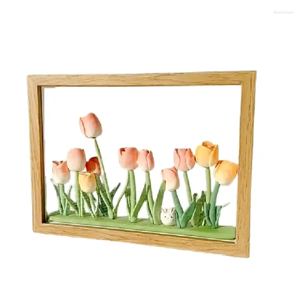 Lâmpadas de mesa quadro de imagem Tulip