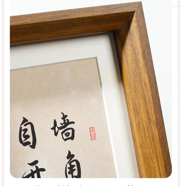 Рамки рамы прямоугольные висящие и каллиграфия, монтажную PO китайскую картину стены на