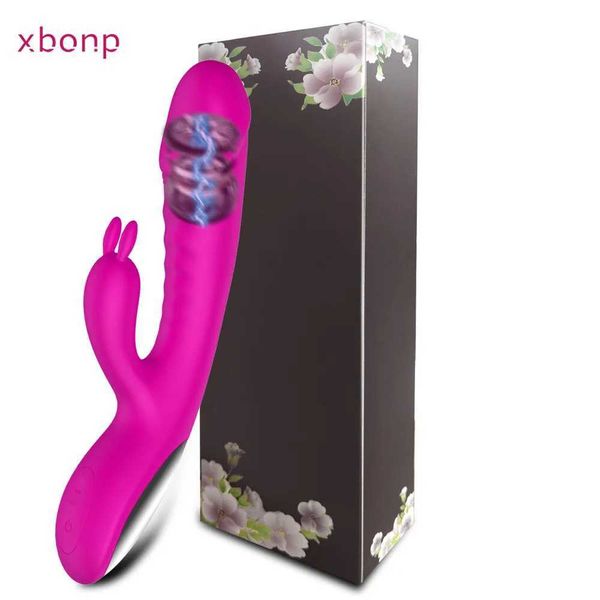 Outros itens de beleza de saúde poderosos vibrador de coelho g vibrador de ponto para mulheres estimulador de clitóris massager massager bens18 sexo y240503