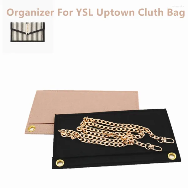 Kosmetiktaschen für Uptown Bag Organizer Insert Chain mit Crossbody Women Luxus Handtasche Nachricht