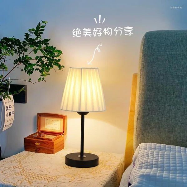 Lampade da tavolo Lampada Camera da letto da letto Atmosfera Atmosfera a LED NORMATIVA NOTTE DECOUTTIVA