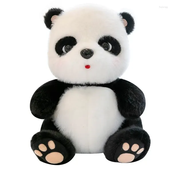 Cuscino carino e realistico regalo di compleanno per bambini piccola bambola panda peluche del tesoro nazionale orsacchiotto