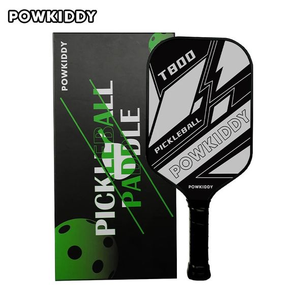 1 PC 16mm T800 Carbonfaser -Pickleball -Paddel -Kontrollreihe und Power -Serie | Passen Sie sich an USAPA | Graphit Carbon Face 240506 an