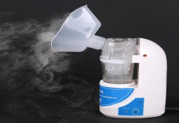 Inaladores portáteis do nebulizador ultrassônico do vapor facial em casa descarga de névoa ASMA INALER MINI AUTORMIZER AROMATERA FEGRATEMEIRO F1949784