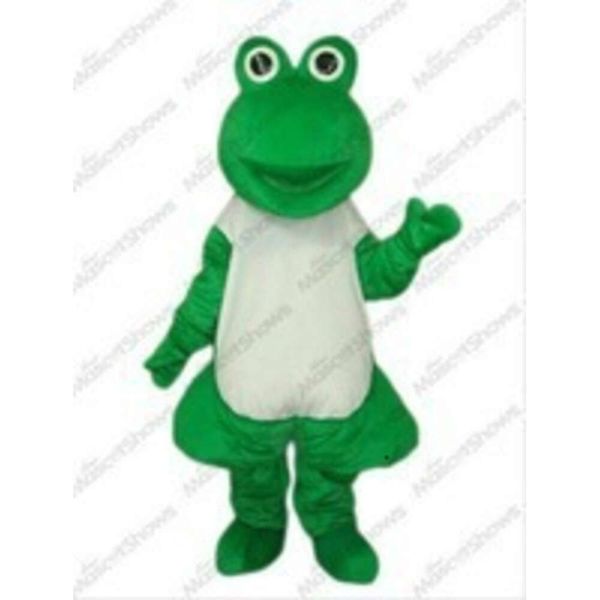 Trajes de mascote Classic Frog for Adults Advertiting Animal Costume School Mascot Fantasia Fantasmas