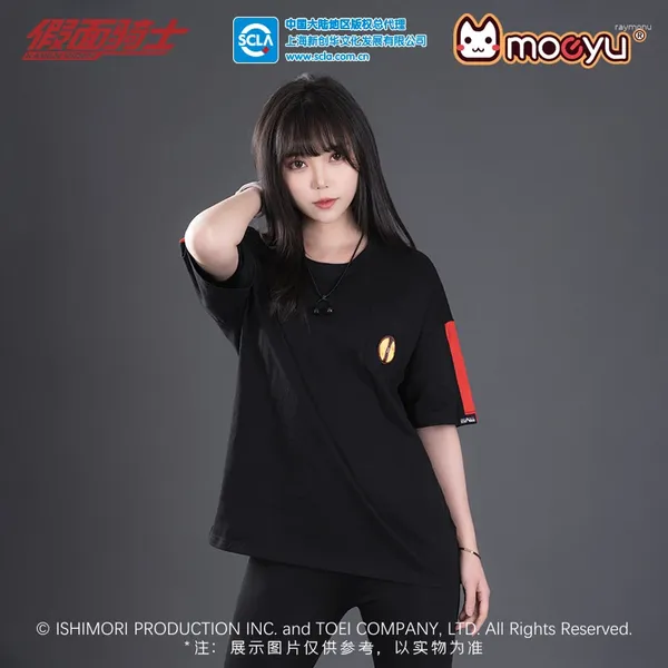 Herren-T-Shirts Moeyu Kamen Rider Faiz T-Shirt Frauenhemd für Männer Kurzarm Anime Summer Tops Übergroße T-Shirt Modes Streetwear