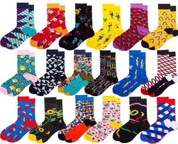 Men039s Vestido Cool Colorful Fancy ROVA FONITY Funny Casual Cotton Crew Socks