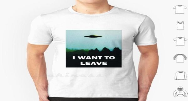 MEN039S T -Shirts Men039s T -Shirts Ich möchte Hemd 6xl Baumwolle große Größe glauben Sie UFO -Bereich 51 x Dateien extraterrestiral SMA8028577