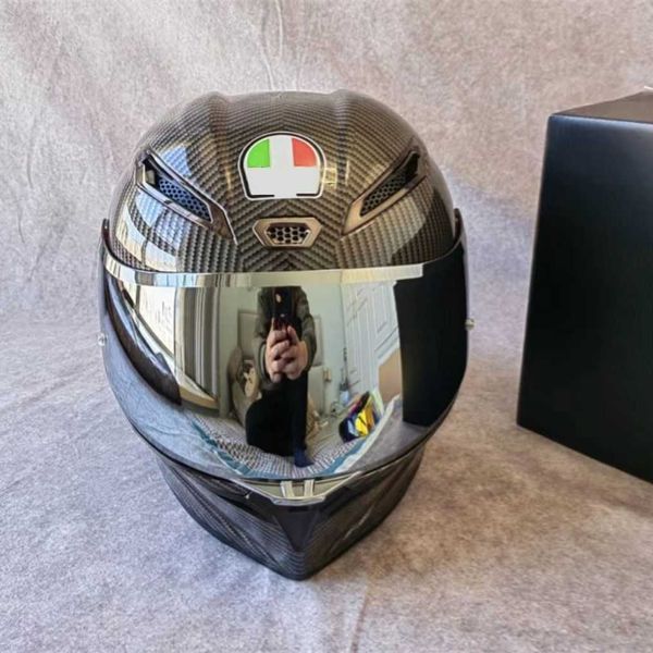 Fai da te Celebrity Motorcycle Electric Scooter Helmet Personality Full Men and Women Four Seasons Dual Mirror Big Tail