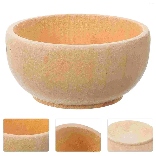 Dinnerware Define Diy Wooden Playthings Bowl Kids and Crafts Mini Toys for Microlandscape Decor