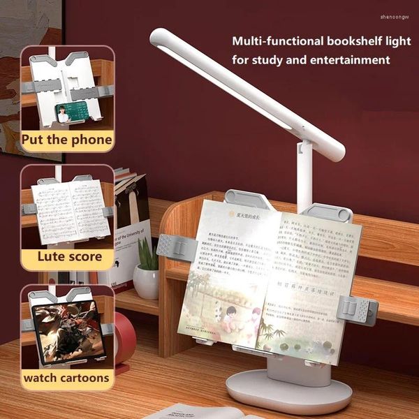 Tischlampen Lampen Lesen Buchhandlung Schreibtisch Licht Ladung Fernbedienungsständer Mobiltelefon Stifthalter Magnetisch