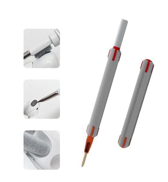 Bluetooth Stylpro Brush Cleaner Earbuds fones de ouvido de caneta adequados para airpods Headset Teclado e lente de câmera Brush2963443