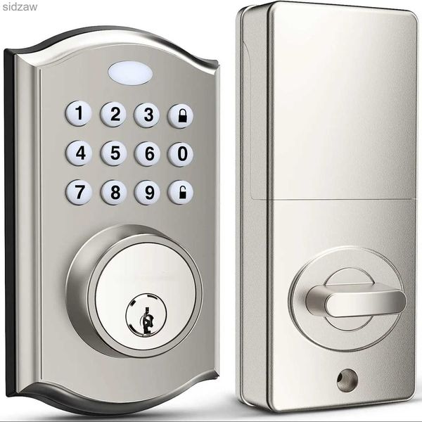 Smart Lockschlüsselloses Türschloss - Elektronische Türschloss mit Tastatur intelligentes Türschloss mit automatischem Schloss WX969641569