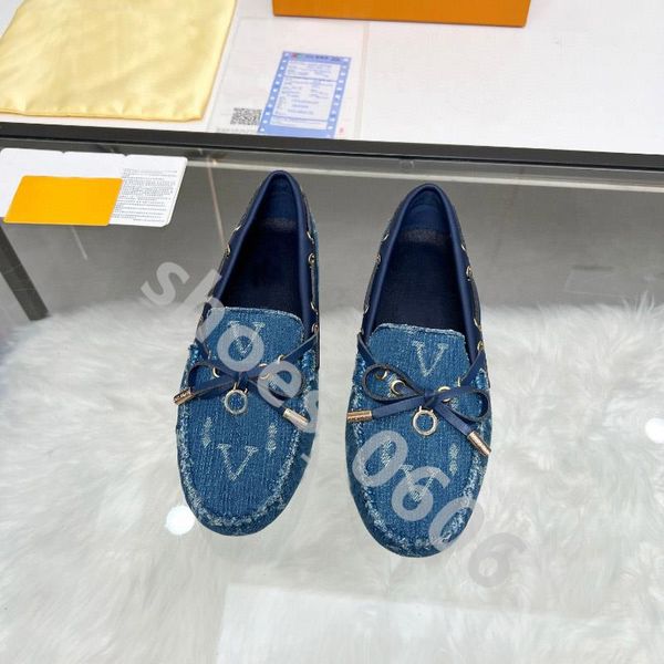 Mocassins Sheepskin material designer feminino Sapatos de grife feminino