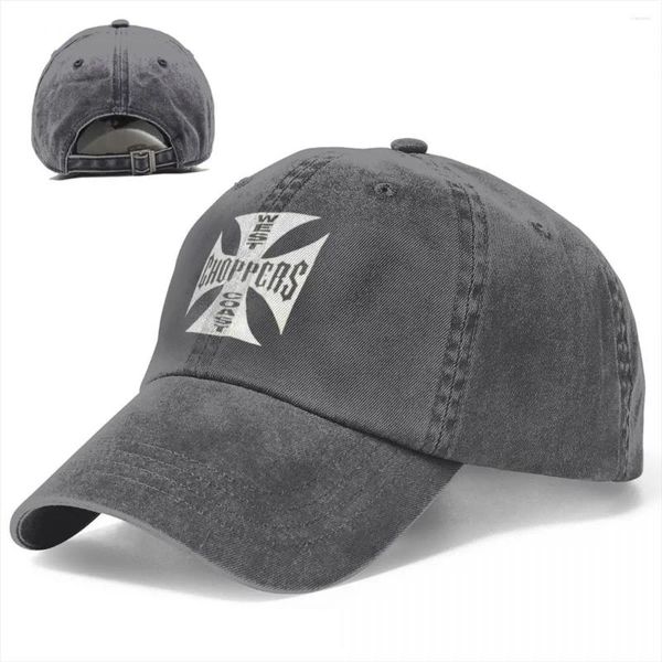 Ballkappen West Coast Choppers Baseball Cap Chopper Builder Ästhetik Unisex gewaschener Trucker Hut Verstellbares gedrucktes Kpop Geschenk