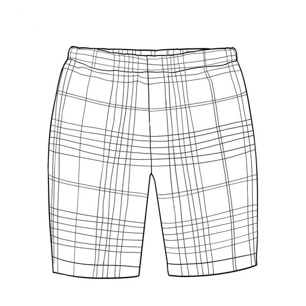 Bambini Summer Shorts a quadri British Boys Casual Split Pants Bambini Nuovo Fashion Cotone Short Pants BH271