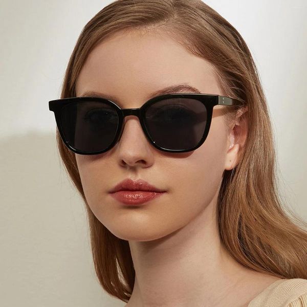 Солнцезащитные очки квадратная форма женщин в корейском стиле ультрафиолетовая защита солнечные очки для мужчин, продающих солнцезащитные очки
