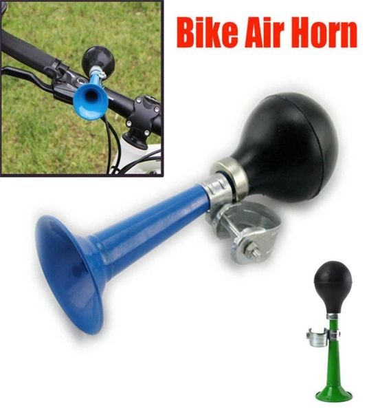 Fahrradhörnern Fahrrad Retro Metal Air Horn Hooter Bell Burne Gummi Squeeze Bugle Bells Ciclismo Outdoor -Radsportzubehör1813836