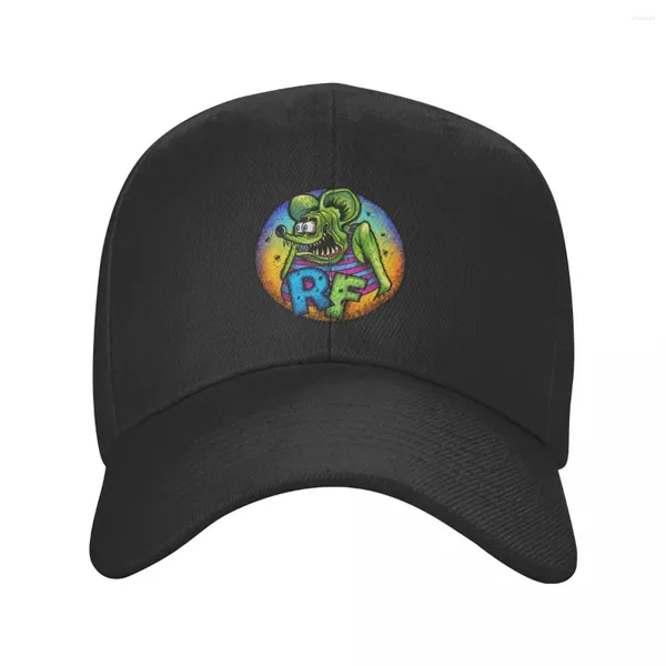 Ball Caps Punk Unisex Anime Cartoon Rat Fink Baseball Cap udly Регулируемая папа шляпа для мужчин женщин на открытом воздухе Snapback