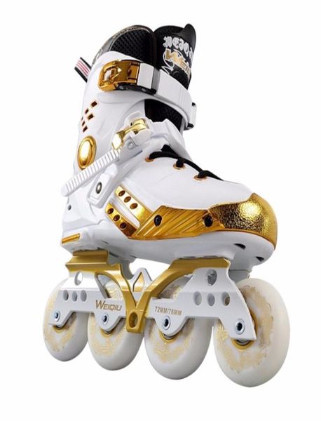 Skates in linea illuminanti PU Ruote a piena illuminazione a led pattini pattini uomini e donne universali per la pista di pattinaggio 3977954