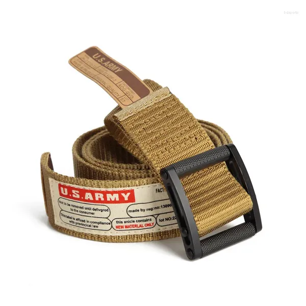 Supporto in vita Stile di alta qualità Filla scorrevole Fan di esterno Mimetica camuffato da donna Sport Sports Nylon Belt Tactical