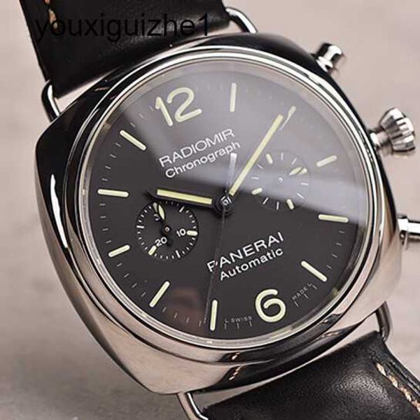 Principal de punho de pulso Panerai Radiomir Series de 42 mm de diâmetro automático masculino de luxo PAM00369