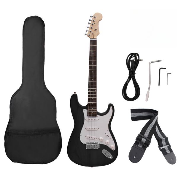 Großhandel 39 -Zoll -E -Gitarre Single Shake St. E -Gitarren -Set Student Rock gezudet Instrument Gitarre