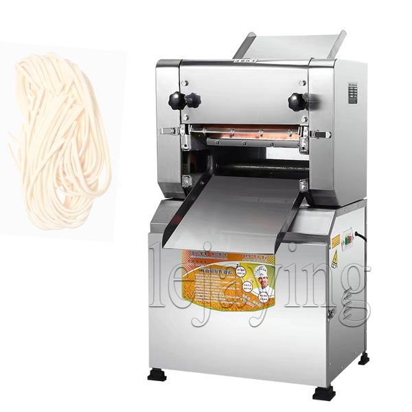 Elektrikli Makarna Spagetti Yapımı Makinesi Paslanmaz Çelik Noodle Maker Dumplings Hamur Presleme Makinesi