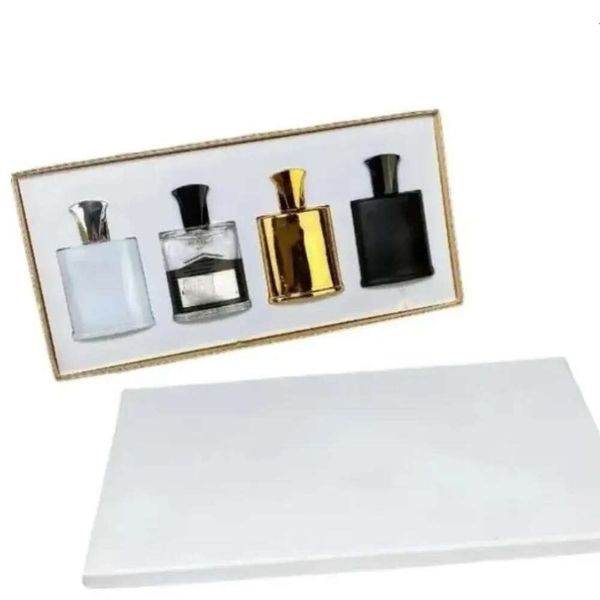 2024 Perfume de 4 peças de alta qualidade de alta qualidade Novo aroma colônia homens e mulheres fragrâncias 100 ml 30 ml designer edp entrega rápida e2b