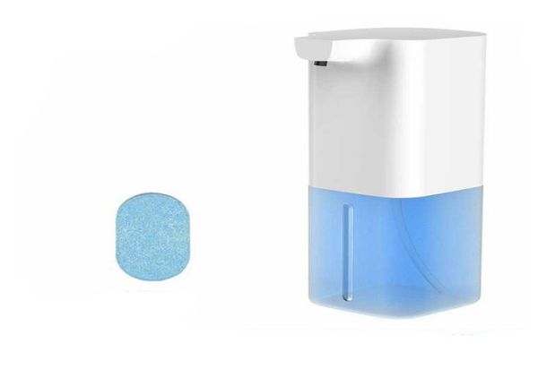 Otomatik Sabun Dispenser Dokunsuz Sıvı Sabun Dispenser Pompa Dezentörü El Sabun Dispenserleri 350ml Plastik Şişe Stock8845546