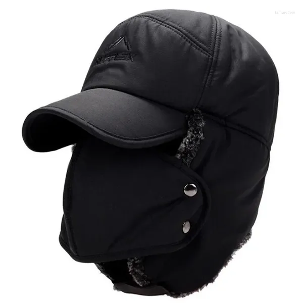 Beretti Balaclava Cappello Tropper Inverno impermeabile Invertini più calda con maschera Traspizio di neve in bicicletta mobile in bicicletta