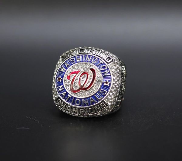 2019 Baseball Washington National Team Championship Rings Souvenir Jewelry Fan Gift Whole8089384