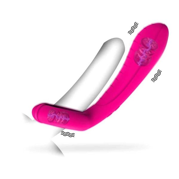 Altri oggetti di bellezza della salute a doppia penetrazione per i capezzoli di dildo del vibratore anale clitoride Vagina stimola l'anello di erezione del pene per uomini donne coppie adulte Y240503