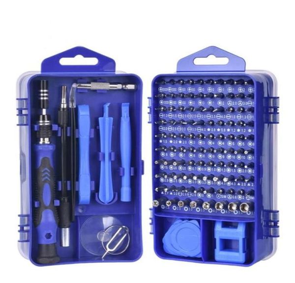 IPHIPHE FIX Strumento per strumento Imposta Precision 115 in 1 Magnetica Torx Bit Bit Bit Multitools Multitools Isolato Multitools Driver 5937811024623